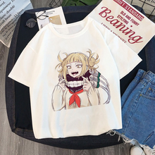 Senpai himiko toga, camiseta de desenhos animados engraçada feminina, camiseta gráfica da moda ullzang, camiseta japonesa do anime my hero academia, venda imperdível 2024 - compre barato