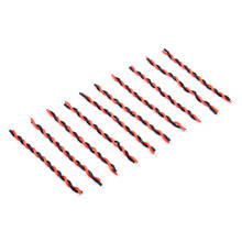 Cable de silicona suave a prueba de calor para filtro FC, Cable de Gel de sílice para módulo UBEC, 24AWG, 10cm, rojo/Negro, 10/20 unidades 2024 - compra barato