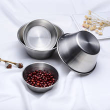 1Pc 304 Stainless Steel Seasoning Sauce Dish Small Dish Dip Bowl Side Plates Butter Sushi Plate Vinegar Soy Dishes Kitchen Sauce 2024 - buy cheap