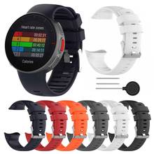 Pulseira para polar vendage v, pulseira esportiva respirável de silicone 2024 - compre barato