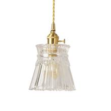 LukLoy LED Single Head Glass Lampshade Pendant Light Glass Hanging Lamp Clothing Light Kitchen Bedside Light Loft Lamp coffee 2024 - buy cheap