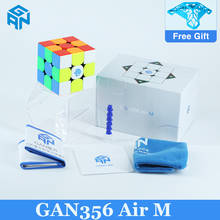 Cubo magnético de velocidad mágica, rompecabezas GAN356, Air M, GAN356AirM, juguetes educativos, GAN 2020 Air M 3x3x3, novedad de 356 2024 - compra barato