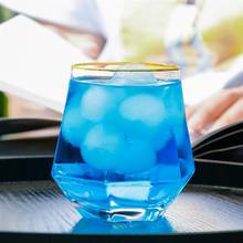 Glass Cup Hexagonal Geometric Drinking Glass Water Glass Wine Glass Cups Reusable Transparent Fruit Juice Beer Cup 2024 - buy cheap