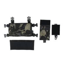 TMC Hunting MCR Front Set for Tactical Vest SS Chest Rig Chest Hanging MCBK/MTP  Multicam Tropic 2024 - buy cheap