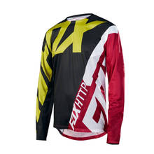 2021 Men's Downhill Jerseys http Fox Mountain Bike MTB Shirts Offroad DH Motorcycle Jersey Motocross Sportwear Clothing FXR Bike 2024 - buy cheap