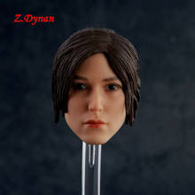 1/6 Tomb Raider Lara Croft Female Head Sculpt Model for 12'' Action Figure 2024 - buy cheap