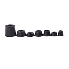 10 Pcs Circular Black Durable Rubber Instrument Case Non-slip Cabinet Instrument Box Case Foot Bumpers Feet 2024 - buy cheap