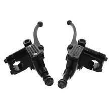 Black Motorcycle Left Right 7/8" 22mm Hydraulic Brake Master Cylinder Clutch Lever Left Right For Scooter ATV Quad Pit Dirt Bike 2024 - buy cheap