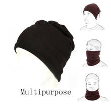 1pc 3 em 1 inverno unissex feminino masculino esportes bonés cachecóis velo mais quente máscara facial gorro chapéus esqui caminhadas equitação chapéus 2024 - compre barato