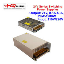 Switch Power Supply AC 110V 220V To DC 24V for CNC Kits 20W/25/35/50/60/75/120/150/200/250/350/400/500/600/800/1000/1200W 2024 - buy cheap