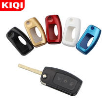 ABS Paint Car Key Case Protection Cover Key Decoration Box for Ford Focus 2 Fiesta MK7 Ecosport Folded Key Accessories 2024 - buy cheap