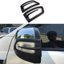 Matte Black Exterior Side Mirror Light Cover For Ford Ranger 2012-2020 T6 T7 T8 Car Accessories Turning Lamp Decoration Cover 2024 - buy cheap
