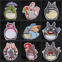 Cartoon Totoro clothing Patches Boys and girls Coats Backpack DIY ironing decoration Sticker Cute animals badge 2024 - buy cheap