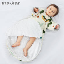 Insular  Baby Sleeping Bags Cotton Cartoon Children Envelope Sleepsacks for Winter Warm Soft Sleep Sacks for Kids Two Styles 2024 - buy cheap