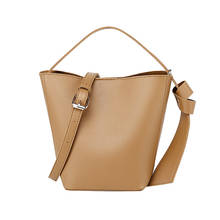 Bags Handbags New  Simple Bucket Bag Students Korean Version Shoulder Bag Crossbody Brown Messenger Bags 2024 - buy cheap