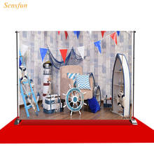 LEVOO Photographic Backdrop Kids Nautical Interior House Decor Photography Background Photo Studio Shoot Props Photophone 2024 - buy cheap