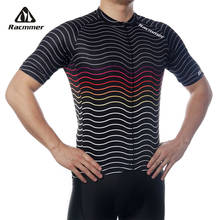 Racmmer-Camiseta de Ciclismo superligera para hombre, Maillot para Bicicleta de montaña, Kit de ropa para Ciclismo, 2020 2024 - compra barato