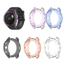 TPU Protective Case Watch Cover for Garmin Fenix 6X Smart Watch Accessories Anti-Scratch Transparent Full Cover Screen Case 2024 - buy cheap
