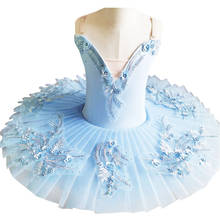 2020 New Blue sky professional ballet dress classic ballet skirt male adult ballet skirt pancake skirt little girl ballet skirt 2024 - buy cheap