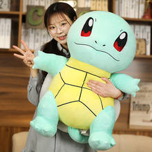 Big Size Squirtle doll stuffed quality Pokemon Plush cartoon tortoise toys for friend birthday Children Cute Christmas gift 2024 - buy cheap