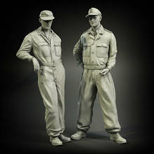 New Unassembled 1/35 ancient Officers stand and talk include 2   Resin Figure Unpainted Model Kit 2024 - buy cheap