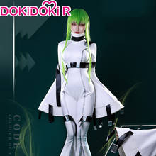 Dokidoki-r Anime Code Geass: Lelouch, el de la rebelión Cosplay C.C. Disfraz de Halloween, Cosplay 2024 - compra barato