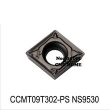 Original CCMT09T304 CCMT CCMT09T302-PS CCMT09T304-PS CCMT09T308-PS NS9530 Turning Tungsten Carbide Insert CNC 2024 - buy cheap