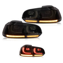 Luces traseras LED para coche VW Golf 6, lámpara trasera DRL, dinami, señal de freno, accesorios de marcha atrás, 2008-2012, Golf6 R20 2024 - compra barato
