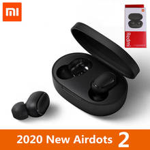 В наличии 2020 новые Xiaomi Redmi AirDots S левый правый режим с низким задержкой Mi Redmi AirDots 2 TWS Bluetooth наушники Pro BT5.0 twсей0506ls 2024 - купить недорого