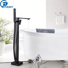 Supqihyy-torneira para banheira, chuveiro de alta pressão, misturador, bico longo, material em bronze 2024 - compre barato
