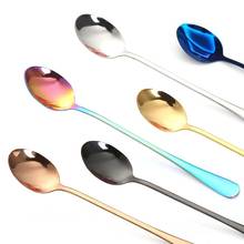 Long Handle Stainless Steel Coffee Spoon Tea Spoon Kitchen Hot Drinking Dessert Ice Cream Spoon Kitchen Tableware Drinking Tools 2024 - buy cheap