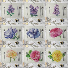 Rose Flowers Placemat Household Tableware Decoration Individual Table Wedding Mat Tea Mat Coaster Cup Mat Pads 2024 - buy cheap