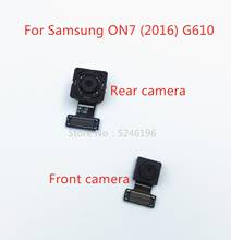 Para Samsung Galaxy ON7 (2016) G610 G610F, cámara trasera principal grande, módulo de cámara frontal, Cable flexible, piezas de repuesto 2024 - compra barato