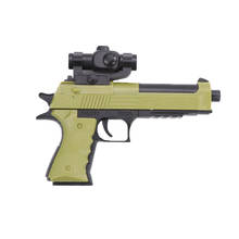 Pistola de bloques de construcción de rompecabezas para niños, modelo de pistola de ensamblaje, juguete de simulación militar, regalo de montaje 2024 - compra barato