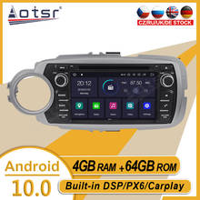 4+64GB For Toyota Yaris 2012 2013 2014 2015 Car Stereo Multimedia Player Android GPS Navi Auto Audio Radio Carplay PX6 Head Unit 2024 - buy cheap