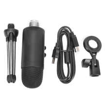 Bm900 conjunto de gravação de microfone condensador, para estúdio profissional, cabo usb de transmissão ao vivo 2024 - compre barato