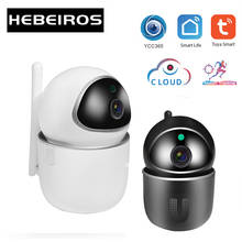 Hebeiros-cámara inteligente Tuya Life 1080P, inalámbrica, en la nube, Mini, Wifi, seguimiento automático, vigilancia de seguridad, red CCTV, IP 2024 - compra barato