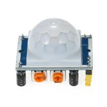 HC-SR501 pir sensor infravermelho ajustar ir piroelétrico infravermelho pir sensor de movimento módulo detector corpo módulo movimento para arduino fo