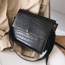 Fashion Crocodile Shoulder Bags For Women's Designer Handbags High Quality PU Leather Women Totes Ladies Alligator Crossbody Bag 2024 - buy cheap