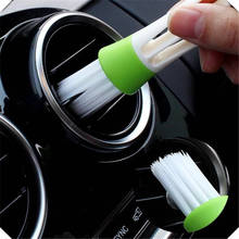 2In1 Green Car Cleaner Brush Vent Blinds for VW forester 2008 2012 2001 PASSA 2005 2000 2024 - buy cheap