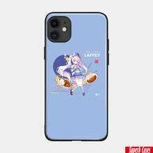 Laffey azur lane soft silicone phone case shell cover for iPhone 6 6S 7 8 Plus X XR XS 11 Pro Max 2024 - buy cheap