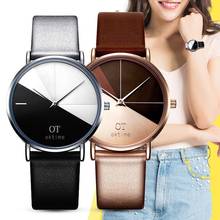 часы Fashion Womens watches top brand luxury business sport quartz wrist watch leather watchband women watches ladies clock XQ 2024 - buy cheap