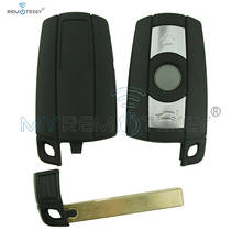 Remtekey smart key case shell 3 button for bmw car key KR55WK49127 E36 E87 E90 E91 remote key 2024 - buy cheap