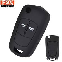 Carro Silicone Chave Remota Fob Tampa Do Caso Shell Para Vauxhall Opel Corsa Astra Vectra Meriva Signum Tigra Zafira Combo Pele titular 2024 - compre barato