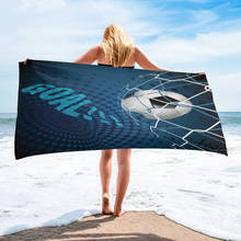Cortinas de futebol bolas design de futebol toalha de praia item doméstico acessórios do banheiro microfibra toalhas de banho tapete de praia yoga 2024 - compre barato