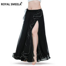 Sexy Red belly dance skirt for women chiffon skirt belly dancing costumes performance belly dancing skirts belly dancer skirt 2024 - buy cheap