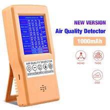 Цифровой датчик CO2, монитор качества воздуха, TVOC метры, портативный мини-детектор углекислого газа, надежный цифровой датчик CO2 2024 - купить недорого