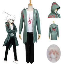 Anime Super Dangan Ronpa 2 DanganRonpa Nagito Komaeda Jacket Coat Cosplay Costume Halloween For Women Men Carnival Party 2024 - buy cheap