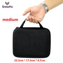 SnowHu for gopro accessories EVA Medium size Travel Storage collection bag Case for Go Pro Hero 9 8 7 6 5 4  yi 4K camera GP102 2024 - buy cheap