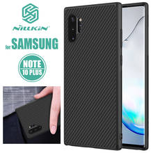 Nillkin-funda de fibra sintética para Samsung Galaxy Note 10 Plus, carcasa trasera dura de lujo para Samsung Note 10 Plus, funda Nilkin 2024 - compra barato